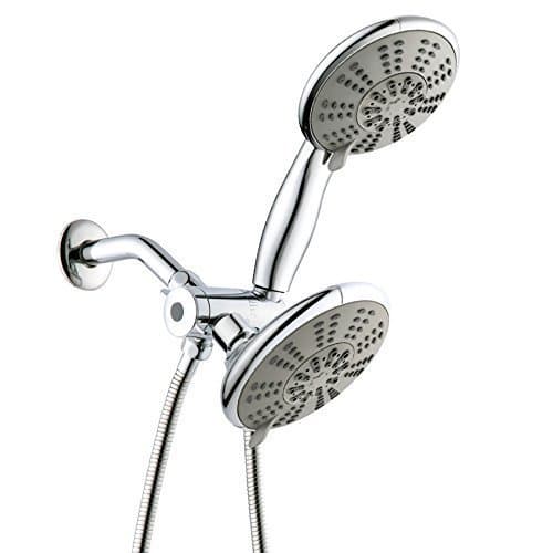 Ana BathSS5450CCP 5 Inch 5 Function Handheld Shower and Showerhead Combo Shower System, Chrome Plated Finish by Ana Bath