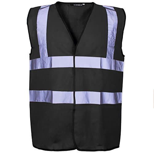 XL BLACK HI-LIGHT HV VEST