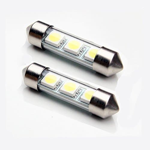 BMW E46 E90 LED Car Number Plate Bulbs 2x36mm Festoons