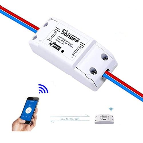 WiFi Wireless Smart Switch, Works with Alexa DIY Smart Home Automation Module Timer Remote Controller IOS/Android