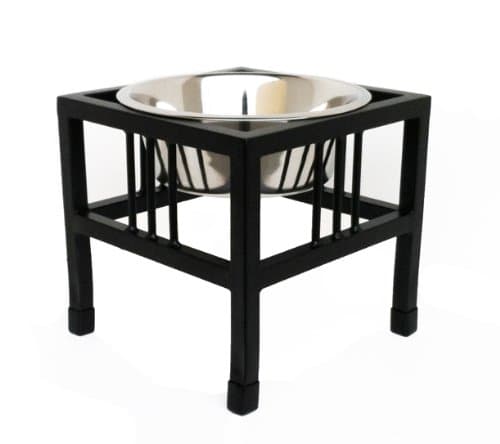 Baron Single Bowl Dog Feeder - Elevated Diner - 10 Tall by NMN Products