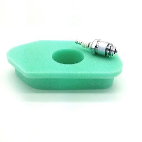 Briggs and Stratton Lawn Mower Air Filter and Plug Service Kit Suitable for the Classic and Sprint by Outdoor Spares Limited