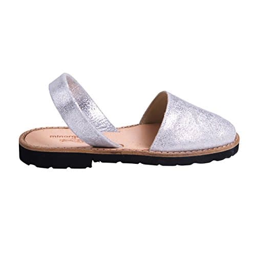 minorquines – AVARCA Sandals Magic Bianco – Child White Size: 9