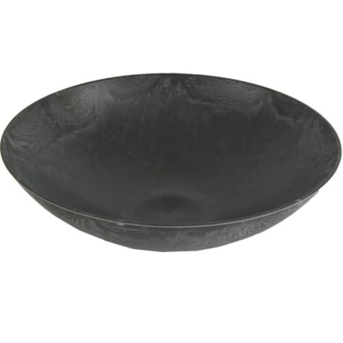 Decorative Bowl in Slate Look, Diameter 22 CM