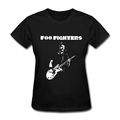 Night spread Night spread Women's Foo Fighters Greatest Hits Dave Grohl T-shirt