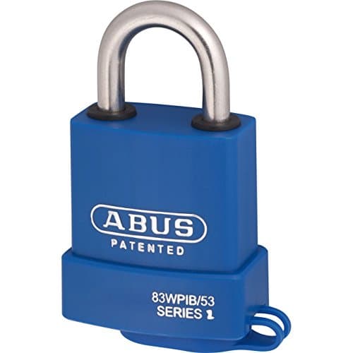 Elite Choice Abus 53mm 83WP Submariner Brass Body Padlock with Stainless Steel Shackle Keyed Alike to Suite KA2745 (1) - Min 3yr Warranty