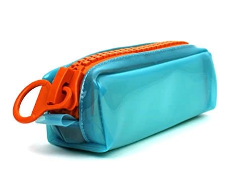 Modern Neon Colour Pencil Case, Spacious Convenient (Turquoise)