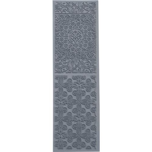 Great Create Rubber Lisa Pavelka Texture Stamp Set 2-inch x 7-inch-Exotique Strip