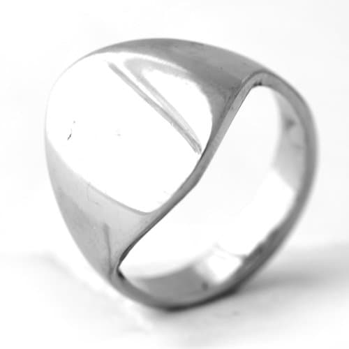 LIOR - Stainless Steel Man Ring Size: X 1/2