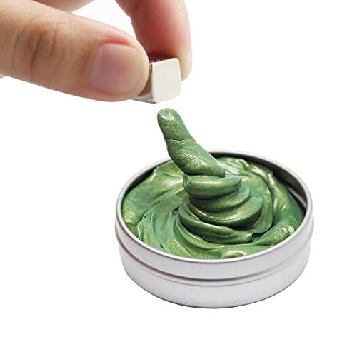Gragas Creative Magnetic Playdough Magnet Creative Toy Gift(Green)
