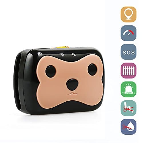 Pets Tracker, Kainuoa Waterproof Light GPS Collar for Cats And Dogs, Anti-Loss Tracker Long Hours Battery And Low-Battery Alarm