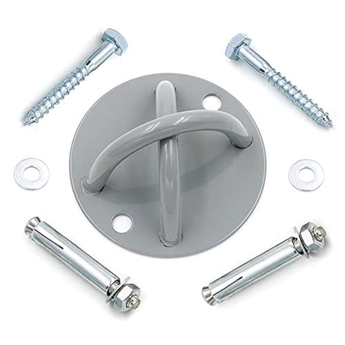 HighCool Wall Mount Suspension, Ceiling Anchor Suspension Trainer Bracket for Suspension Straps, Gymnastic Rings, Yoga Swings &amp; Hammock, Resistance Band, Battle Rope