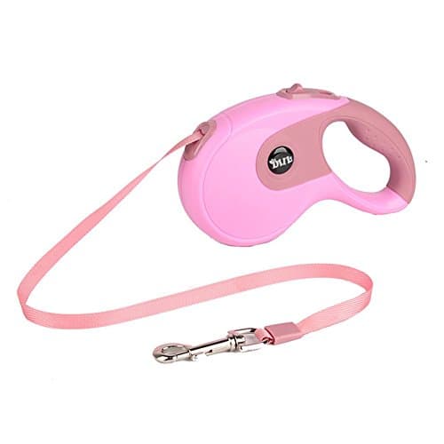 VOYAGO Roll Roll 5 m Retractable Dog Lead Extending Pet Dog Lead Retractable Dog Lead With 6 Colour Tape for 40kg for Small, Medium & Large Dogs from Training Obedience Lead Leash