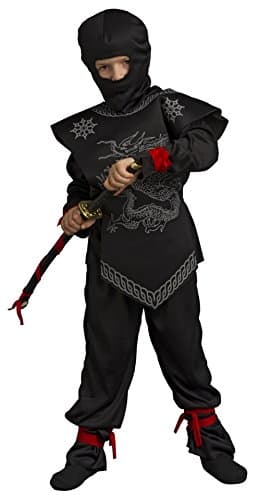 upyaa 430062 – Ninja with Sword – In Luxury Case – 3-4 Years – Black