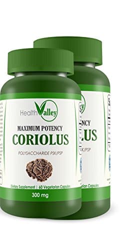 Coriolus PSK/PSP Beta Glucan 1,3 1,4 1,6 (120vCap)