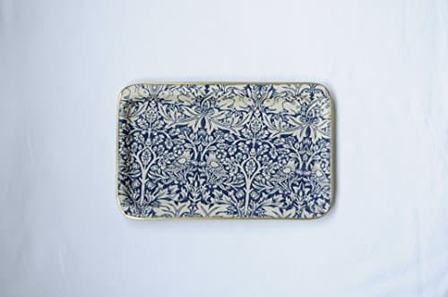 Quality Rectangular Fibreglass Tray in Exclusive William Morris Brother Rabbit Design