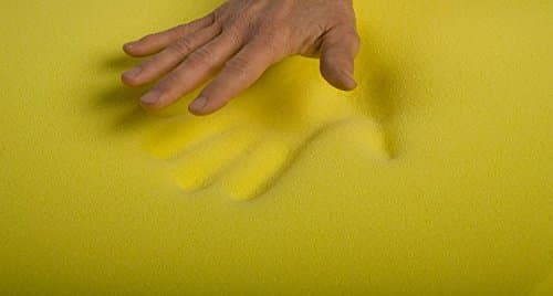 GB Textiles Memory Foam Off-Cut for Dog Pet Beds, Cushions, Camping, Caravan, Mattress Topper, 36x24x3 Inches 90x60x7 cm