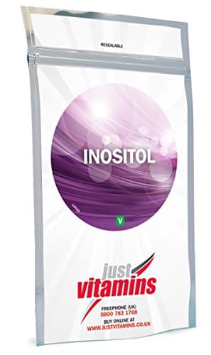 Just Vitamins Inositol 500mg 180 capsules