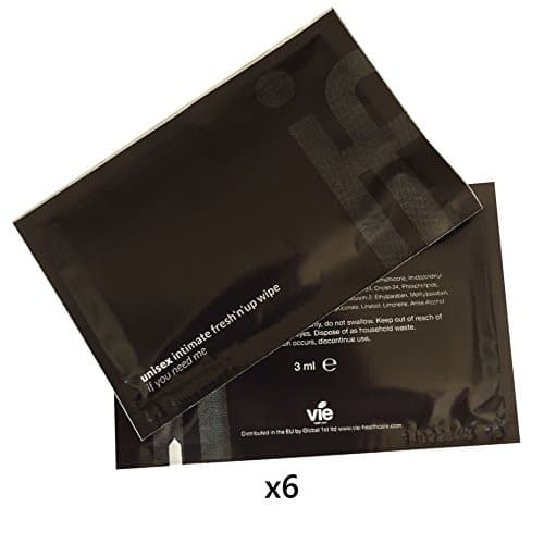 VIE INTIMATE FRESH 'N' UP WIPES -6 PACK