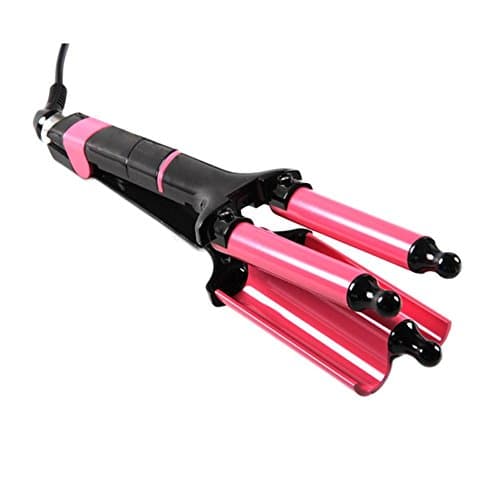 Three tubes Water ripples Curly hair stick Egg roll head Electric ceramics hair curler profession Stylist hairdressing tool