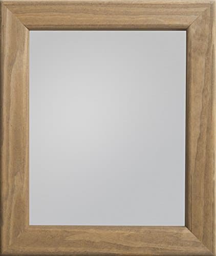 Frame Company Wallace Range Framed Mirror - 24 x 20 Inches, Natural Pine