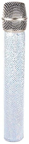 MicFx Wireless Microphone Glitter effect Sleeve - Colour Baby Blue