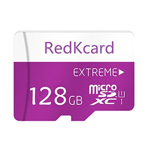 Memory Card 64 GB Class 10 UHS-I High Speed Micro SDXC with Adapter redkcard 128Go