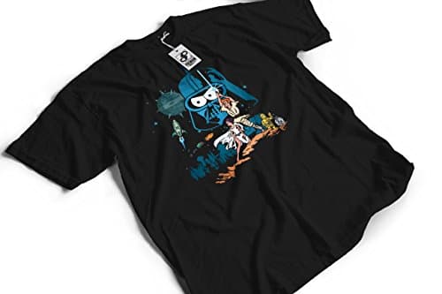 Futurama Star Wars Retro T-Shirt (Medium)