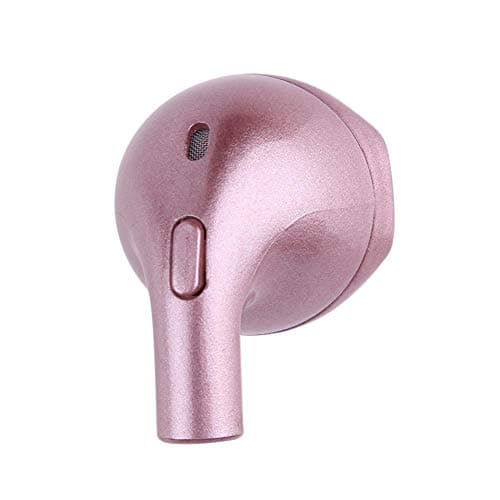 Bluetooth headphone, Sumtek Mini I8X Single Bluetooth Headset Invisible Earbud Wireless Earphone with Mic (Rose Gold)