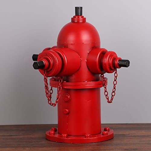 Decoured American Country Retro Do The Old Iron Fire Hydrant Decoration Theme Restaurant Bar Cafe Club Clothing Store Studio Creative Decorations