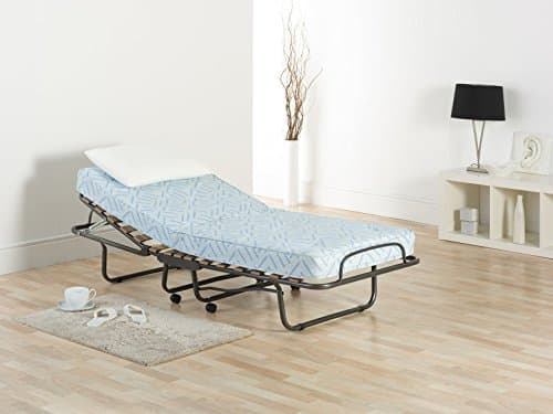 Folding Bed. Adjustable Folding Bed with Sprung Interior Mattress. Guest Bed. Z Bed. ANJELLA.