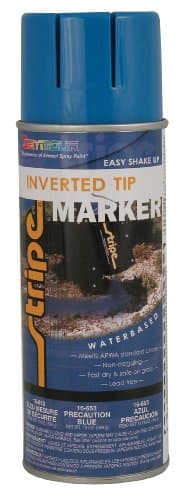 Seymour 16-653 Stripe Water Base Inverted Tip Marker, Precaution Blue by Seymour Paint