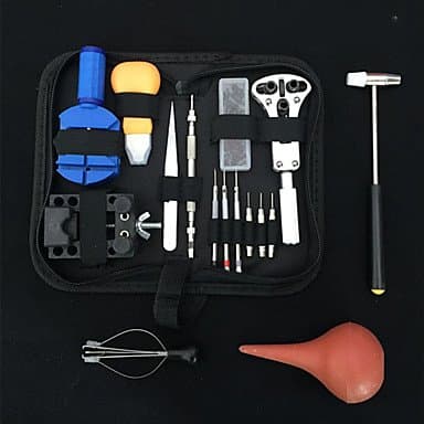 Watch Repair Tool Kit Adjustable Back Case Opener Cover Remover Screw Watchmaker Open Battery