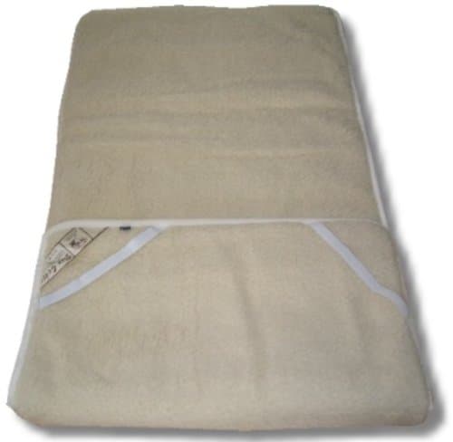 Natural Merino Wool Mattress Protector 100 x 210 under bed New Wool