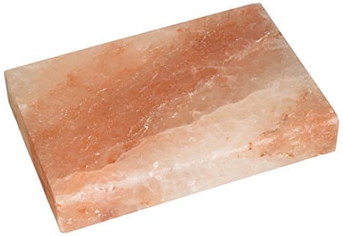 Zennery LARGE Himalayan TILE All Natural Crystal Himalayan Cooking Tile, mined in the Himalayan Mountains, can be FROZEN to keep food cold or HEATED for cooking (12x8x2) SALT PLATE