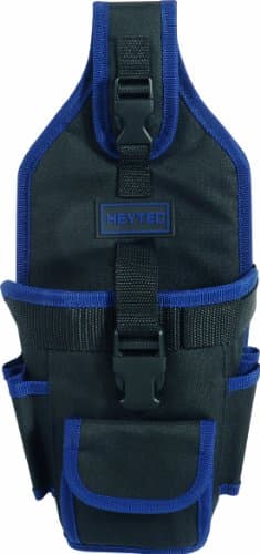 Heytec 50880700100 Belt Pouch for Power Drill, Black/Blue