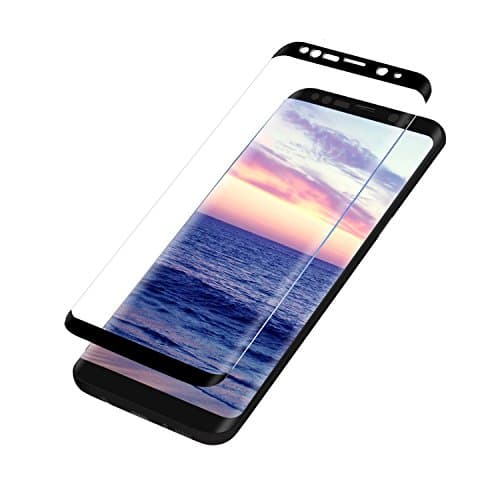 Samsung Galaxy S8 PLUS Screen Protector HD Clear Tempered Glass 3D Arc Face, 9H Hardness, [Case Friendly] [Full Coverage] For Samsung Galaxy S8 PLUS