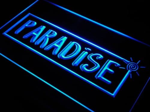 ADV PRO s111-b Tropical Paradise Beach Bar Decor NEW Light Sign