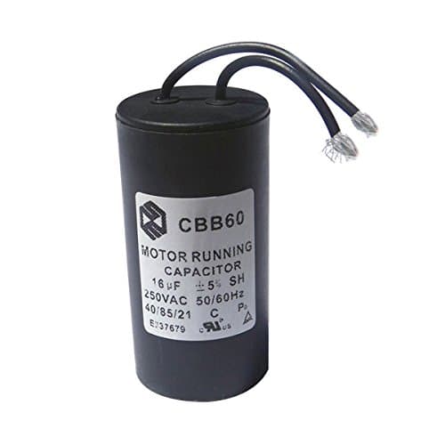 Share CBB60 16uF 250V Capacitor Washing Machine Motor Running Capacitor