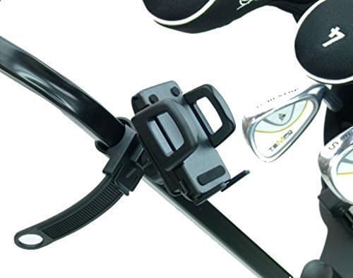 BUYBITS Locking Strap Golf Trolley/Cart Mount Holder for Garmin Appraoch G6 G7 G8 GPS (sku 19749)