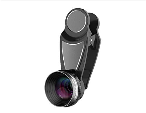 LIJINN Camera Mobile HD Twice-Fold Lens Multilayer Plating Membrane Professional Macro Optical Glass Lenses 26.5*16Mm Smartphones Universal