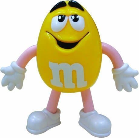 m & m's Ben double figures [Emuandoemu Zuben double figures] YELLOW American goods American goods