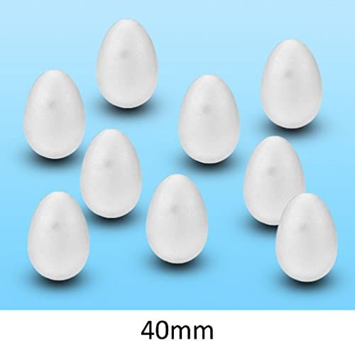 20mm to 140mm Polystyrene Eggs Kids Crafts Easter Modelling