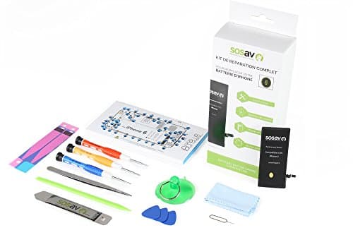 SOSAV KR-IP6-BATT Complete repair kit Battery for iPhone 5S