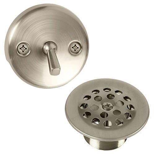 Bennington Trip Lever Bathtub Tub Drain Overflow Conversion Kit, Satin Nickel by Bennington