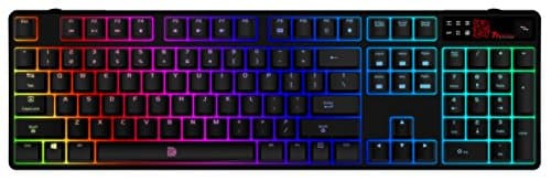 Thermaltake Tt e SPORTS Poseidon Z RGB Software Controlled 16.8 Million Color Blue Switches Mechanical Gaming Keyboard KB-PZR-KLBRUS-06