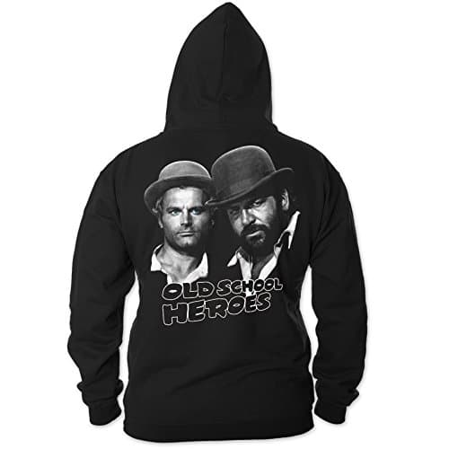 Bud Spencer Official Men's Blouse Track Jacket Black Black