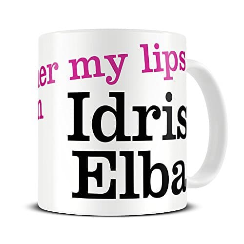 MG309 Magoo I'd Rather My Lips Were on Idris Elba Gift Mug