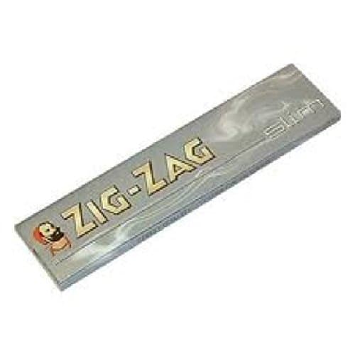 Zig Zag Kingsize Slim Silver Papers 1 Box Of 50