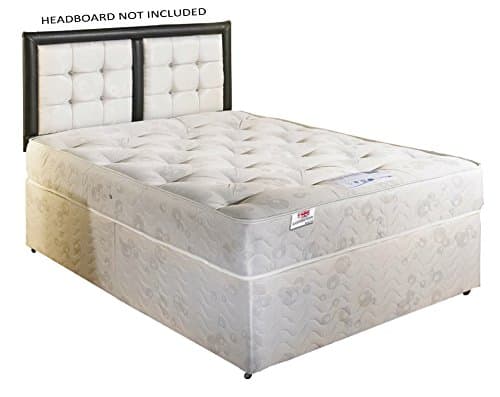 Bed Centre Double Balmoral Orthopaedic Divan Bed with 4 Draws and No Headboard
